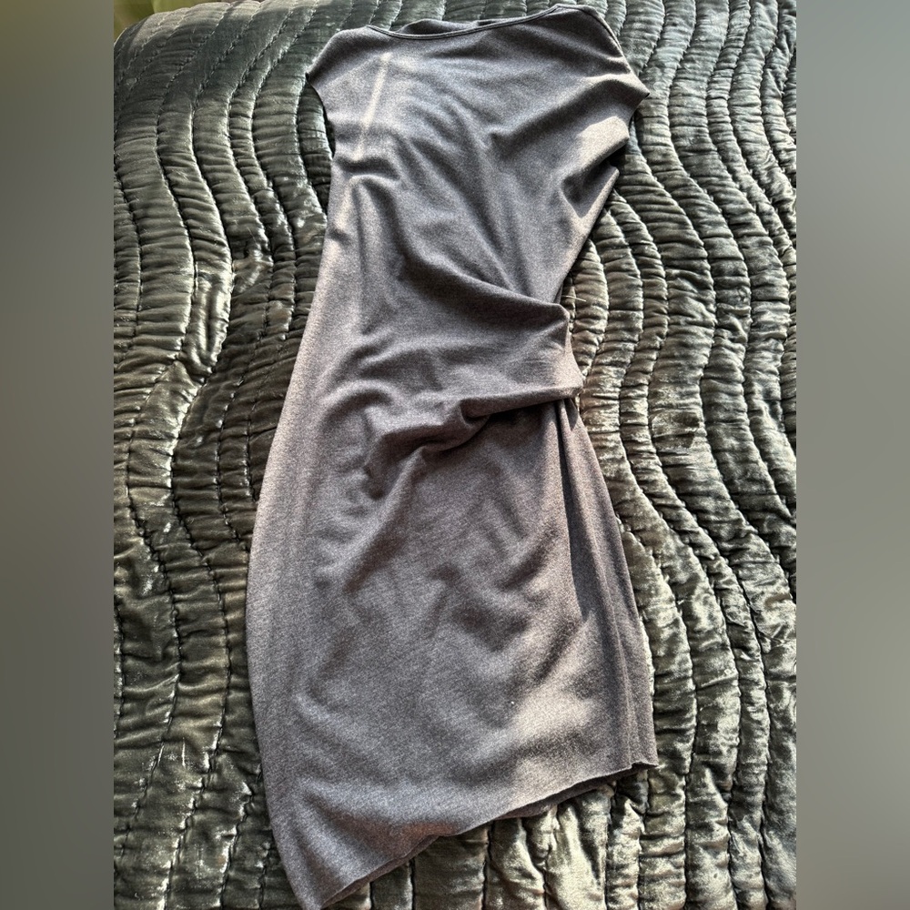 Helmut Lang Charcoal Dress - Picture 4 of 4